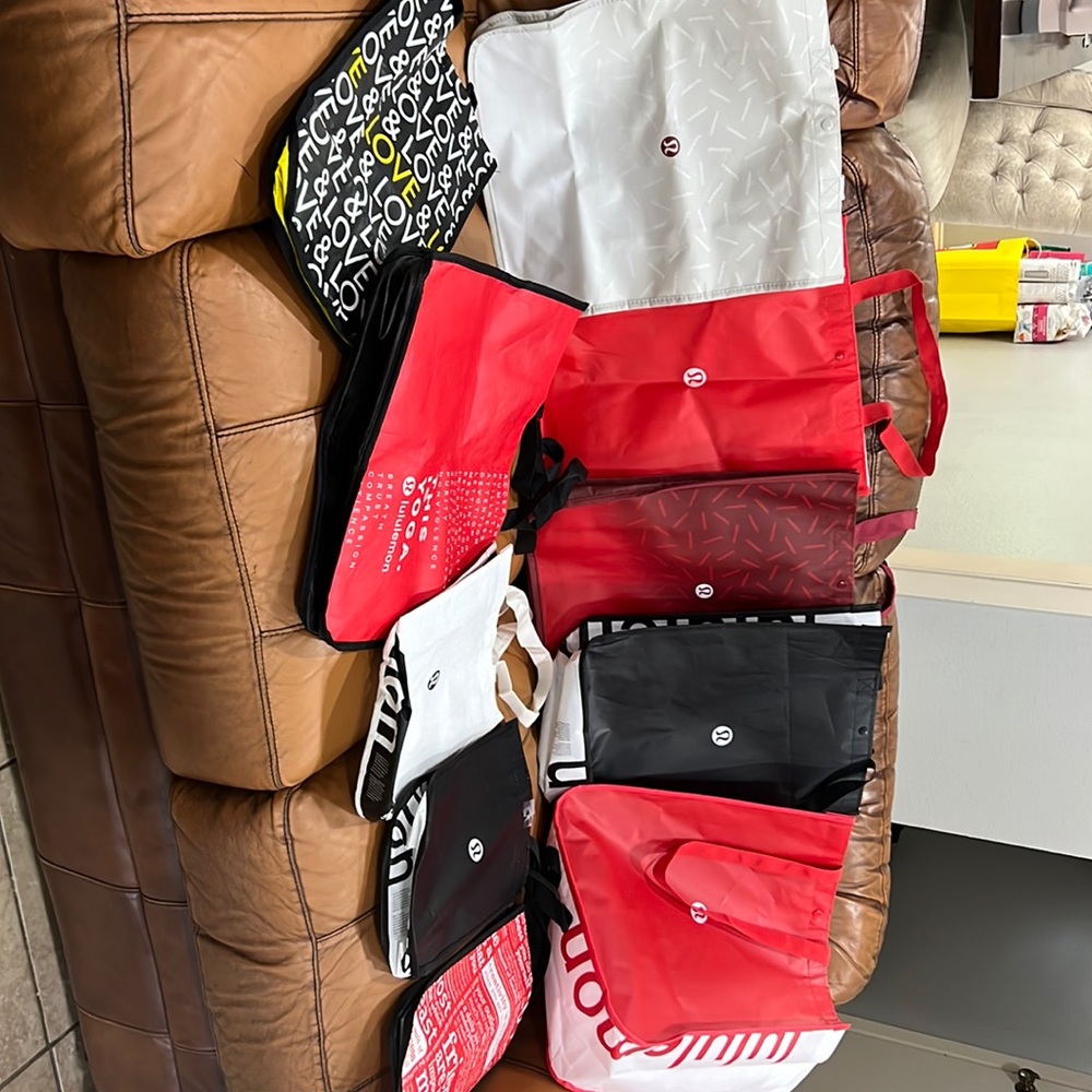 Lululemon bags galore